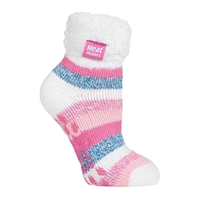 Abbildung von HEAT HOLDERS 1 Paar Bettsocken Damen Stoppersocken abs antirutsch kuschelsocken socken in 8 farbig 37 42 eur (HHL01)