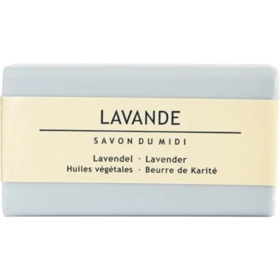 Abbildung von Savon du Midi Feste Duschseife Lavendel Karité Seife, 100 g
