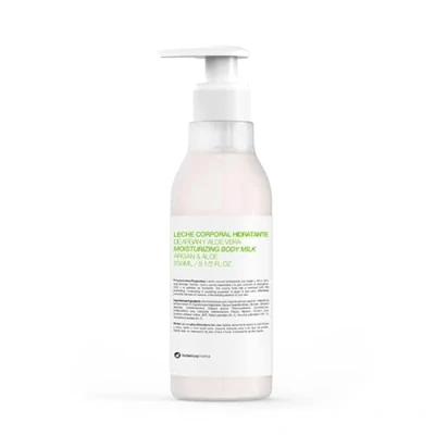 Abbildung von Botanicapharma Feuchtigkeitsspendende Körpermilch Argan &amp; Aloe Vera, 250ml