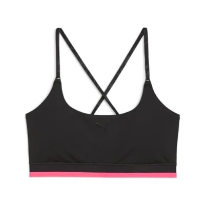 Abbildung von Puma MOVE Hypernatural BRA Sportbh mit leichter Stützkraft, Damen, Größe: XL, Black