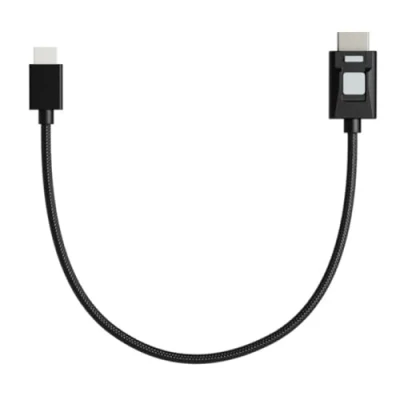 Abbildung von Atomos 4kP60 Locking HDR Mini to Full HDMI 30cm High Speed Cable