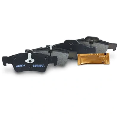 Abbildung von BESTPRICE Bremsbelagsatz Hinterachse, Bremsbeläge Bremsklötze hinten, 4 Stück, Kompatibel mit MERCEDES BENZ CLS (C219), E Klasse (W211) (VF211) (S211), S (W220) (W221) (C216), SL (R230)