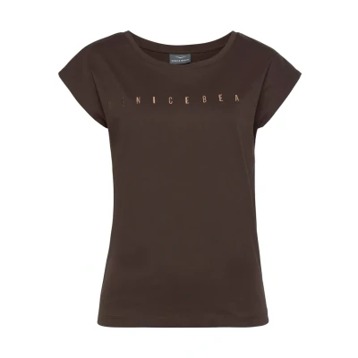 Abbildung von Venice Beach Tshirt print, Damen, Größe: 32/34, Dunkelbraun