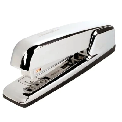 Abbildung von Swingline Heftgerät, 747 Iconic Desktop 25 Blatt Kapazität, Schreibtisch, Büro, Chrom (74720)