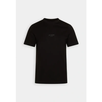 Abbildung von Guess AIDY Tshirt basic, Herren, Größe: XS, Jet black