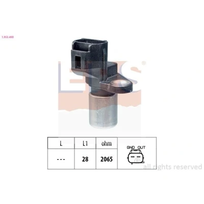 Abbildung von EPS 1.953.490 Impulsgeber Made in Italy OE Equivalent TOYOTA: Corolla Verso, Avensis II Kombi, VIII Compact