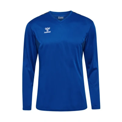 Abbildung von Hummel Authentic Langarmshirt, Herren, Größe: XXL, True blue
