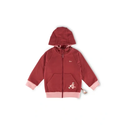 Abbildung von sigikid Cockatoo Sweatjacke für Kinder, Größe: 128, Rot