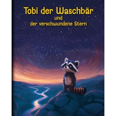 Abbildung von Tobi der Waschbär und verschwundene Stern: Ein Bilderbuch ab 3 Jahren über Freundschaft, Mut Vertrauen
