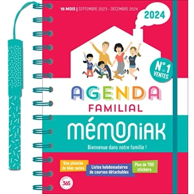 Abbildung von Agenda familial Mémoniak, sept. 2023 déc. 2024