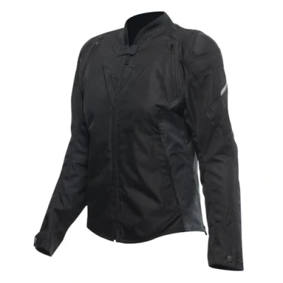 Abbildung von Dainese Avro 5 Tex Jacket Wmn, Textil Motorradjacke, mit Protektoren, Frau, Schwarz/Schwarz/Schwarz, 48