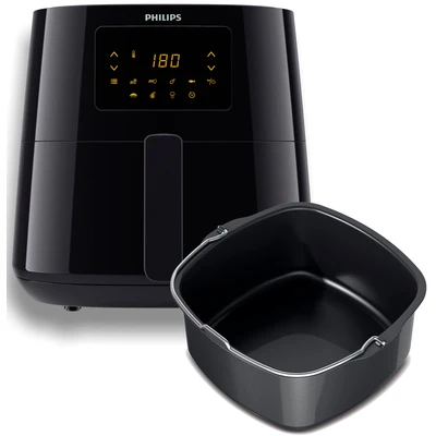 Abbildung von Philips Heißluftfritteuse &quot;XL HD9270/93 6,2l&quot;, 2000 W, mit 7 Voreinstellungen und Warmhaltefunktion, zusätzliche Back Schale