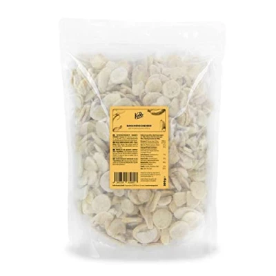 Abbildung von KoRo Gefriergetrocknete Bananen 500 g Pflanzliche schonend getrocknete Bananenscheiben herrlich knusprig aus 100 %