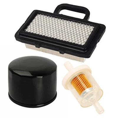 Abbildung von OxoxO 696854 Ölfilter mit 792101 Luftfilter 493629 Kraftstofffilter Tune up Kit für Briggs &amp; Stratton Rasenmäher Motor