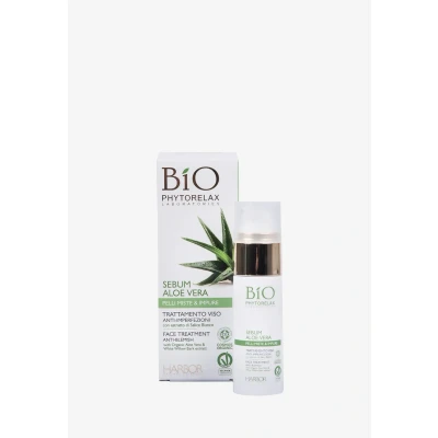 Abbildung von Phytorelax Sebum ALOE VERA Vegan &amp; Organic FACE Treatment Gesichtscreme, Größe: 30 ml,