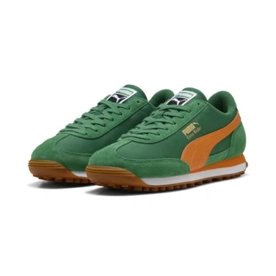 Abbildung von Puma EASY Rider Vintage Sneaker low, Größe: 43, Archive green rickie orange Leder und textil