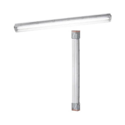 Abbildung von OSRAM Submarine LED Feuchtraumleuchte, 2x15W, neutralweiß 4000K, 3000lm, IP65, staub und spritzwassergeschützt, für Keller Garagen
