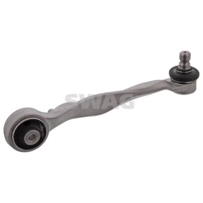 Abbildung von SWAG 32 73 0022 Querlenker mit Lager Vorderachse rechts, oben, hinten Aluminium AUDI: A4 B5 Limousine, Avant, A8 D2