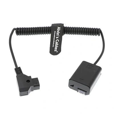 Abbildung von Alvin&#039;s Cables Sony A7 Dummy Akku zu D Tap Kabel für A7R A7S A7II NEX Serie