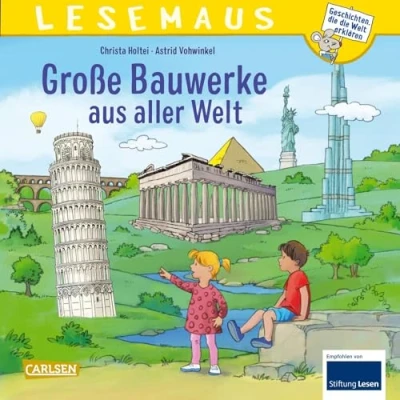 Abbildung von LESEMAUS 151: Große Bauwerke aus aller Welt: Spannendes Bilderbuch für Kinder ab 3 Zeitreise durch die Jahrhunderte detailreiche Illustrationen (151)