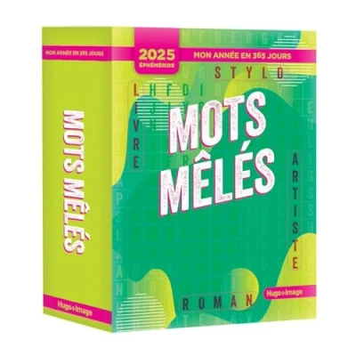 Abbildung von Mon année en 365 jours 2025 Mots mêlés