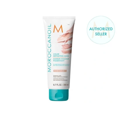 Abbildung von Moroccanoil Color Depositing Mask 200 ml Rose Gold