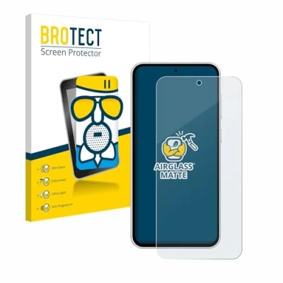 Abbildung von BROTECT Entspiegelungs Schutzglas für Samsung Galaxy S23 FE Schutz Folie Panzerfolie Glas Matt [Extrem Kratzfest 9H, Anti Reflex, Fingerprint]