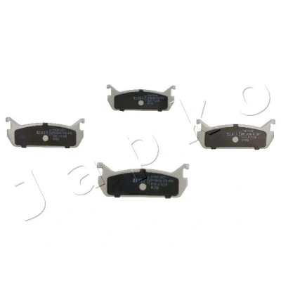 Abbildung von JAPKO 51601 Bremsbelagsatz Hinterachse MAZDA: MX 5 I, 323 C IV Schrägheck, FAMILIA 4, SUZUKI: Baleno I Kombi, Schrägheck