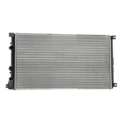 Abbildung von NRF 55350A Kühler, Motorkühlung Aluminium 730 386 34 Kühlrippen mechanisch gefügt RENAULT: MASTER 2 Bus, Kasten