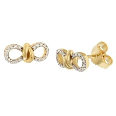 Abbildung von GLIZZ GL8356 Damen Ohrringe Gold 333/8K Zirkonia Ohrstecker