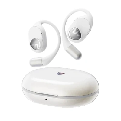 Abbildung von SoundPEATS GoFree 2 Offene Ohrhörer kabelloses Hi Res Audio LDAC Codec, Sport Bluetooth 5.3 mit Ohrbügeln, 16,2 mm Treiber, Multipoint, 35 Stunden Wiedergabezeit für Laufen und Radfahren