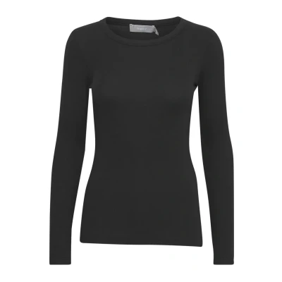 Abbildung von Fransa Frhizamond Strickpullover, Damen, Größe: Large, Black