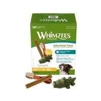 Abbildung von Whimzees Variety Box Hundesnacks Dental 840 g 28 Stck Mittelgro...