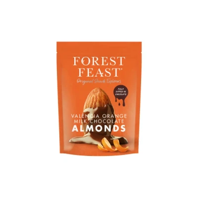 Abbildung von Forest Feast Valencia Orange Milchschokolade Mandeln, 120 g