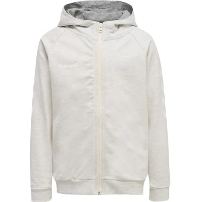 Abbildung von Hummel Sweatjacke für Kinder, Größe: 116, Egret melange