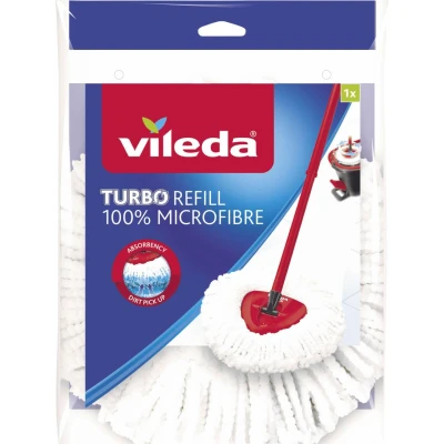 Abbildung von Vileda Turbo Refill 100% Microfibre[ 14045] Wischbezug