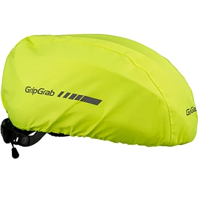 Abbildung von GripGrab Wasserdichter Fahrradhelm Regenschutz Helmüberzug Winddichte Reflektierende Haube Fahrrad Rain Cover Helmbezug