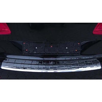 Abbildung von Recambo CT LKS 2600 LADEKANTENSCHUTZ Edelstahl Chrom für VW TOURAN 2010 2015 1T3 Facelift Abkantung, Large
