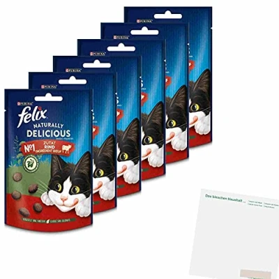 Abbildung von Felix Naturally Delicious Rind N1 6er Pack (6x50g Packung) + usy Block