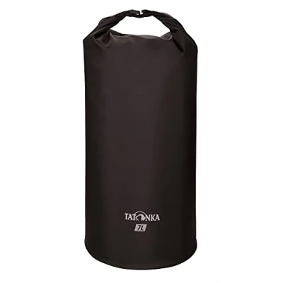 Abbildung von Tatonka WP Stuffbag Light 2L Leichter, wasserdichter Packbeutel mit Rollverschluss und 2 Liter Volumen (Black)