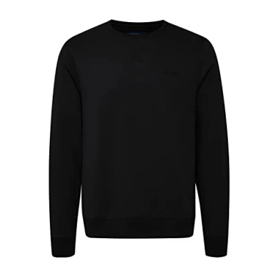 Abbildung von Blend BHBHDownton Crew Neck Sweatshirt Herren Pullover Pulli mit Rundhalsausschnitt, Größe:XXL, Farbe:Black (194007)