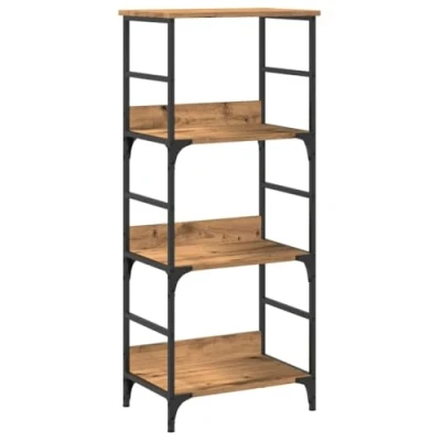 Abbildung von vidaXL Bücherregal Artisan Eiche 50x33x117,5 cm Holzwerkstoff