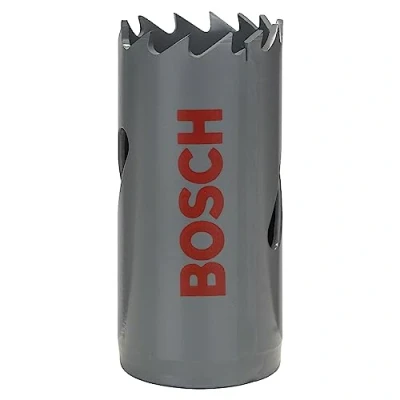 Abbildung von Bosch Accessories Professional 1x Lochsäge HSS Bimetall für Standardadapter (für Metall, Aluminium, rostfreiem Edelstahl, Kunststoffen und Holz, Ø 25 mm, Zubehör Bohrmaschine)