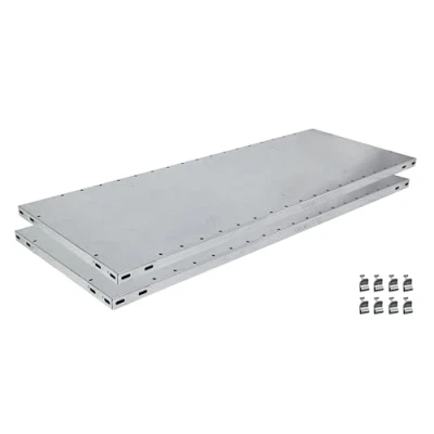 Abbildung von SCHULTE Lagertechnik Zusatz Fachboden MULTIplus150 100 x 60 cm (BxT), verzinkt, inkl. 4 Fachbodenträgern 2 er Pack