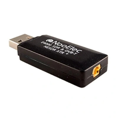 Abbildung von NooElec NESDR XTR Kleiner USB Stick, RTL SDR und DVB T, mit RTL2832U E4000, Teleskopantenne Fernbedienung
