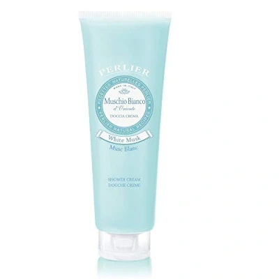 Abbildung von Perlier Creme feuchtigkeitsspendend Körper Moschus, türkis 1 Packung von 250 ml