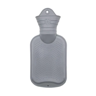 Abbildung von Fair ZONE Wärmflasche ohne Hülle 0,7L Grau Rubber + FSC zertifizierter Naturkautschuk sicher und haltbar