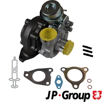 Abbildung von JP GROUP 4017400600 Turbolader Abgasturbolader RENAULT: SCENIC 3, MEGANE 3 Grandtour, Trafic Bus, NISSAN: Qashqai 2, / Qashqai+2 I, X Trail