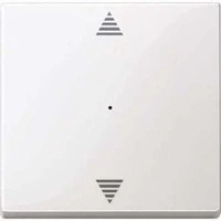 Abbildung von Schneider Electric Merten MEG5215 0319 Wippe für Taster Modul 1fach (Pfeile Auf/Ab) Unterputz, polarweiß glänzend, System M, Made in Germany