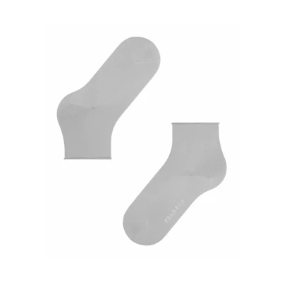 Abbildung von Falke Cotton Touch Business &amp; Casual Socken silver, Damen, Größe: 39 42, Silver
